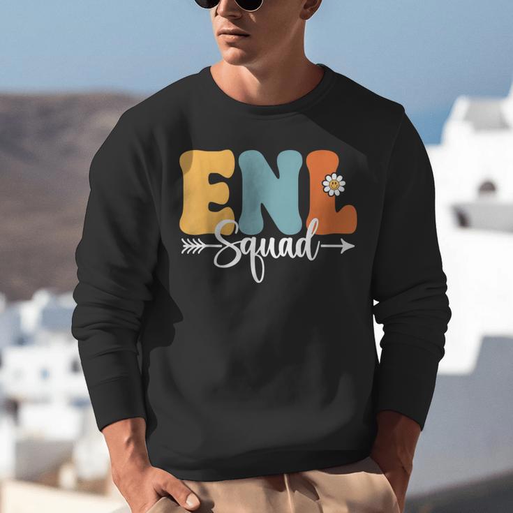 ENL Squad Back To School Teachers Students ENL Crew Men Women Girls Kids Unisex Sweatshirt, funny gift ENL Squad Back To School Teachers Students ENL Crew Men Women Girls Kids Unisex Sweatshirt, funny gift
