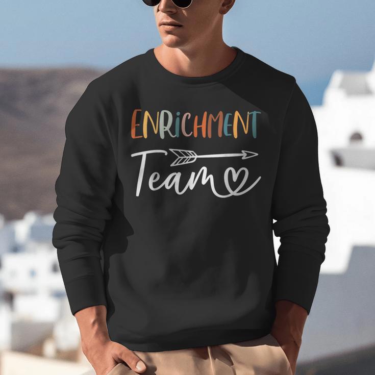 Enrichment Team Enrichment Coordinator Teacher Squad Unisex Sweatshirt, funny gift Enrichment Team Enrichment Coordinator Teacher Squad Unisex Sweatshirt, funny gift