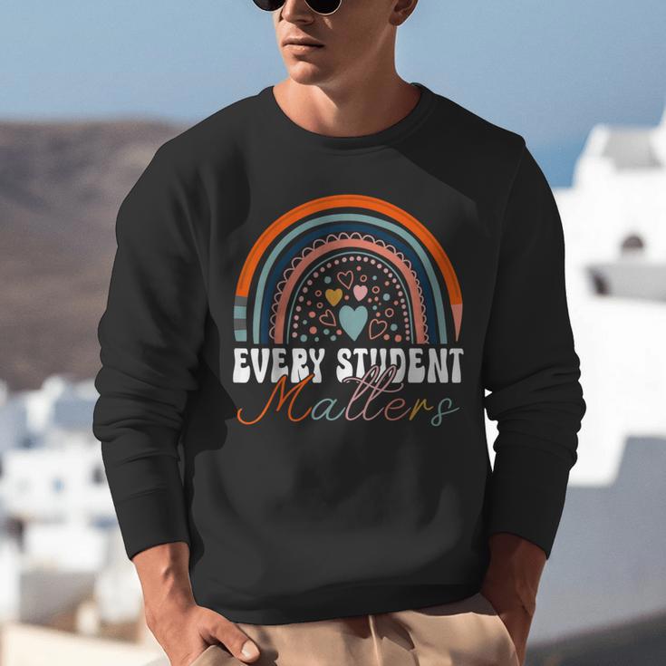 Every Student Matters Paraprofessional Support Teacher Unisex Sweatshirt, funny gift Every Student Matters Paraprofessional Support Teacher Unisex Sweatshirt, funny gift