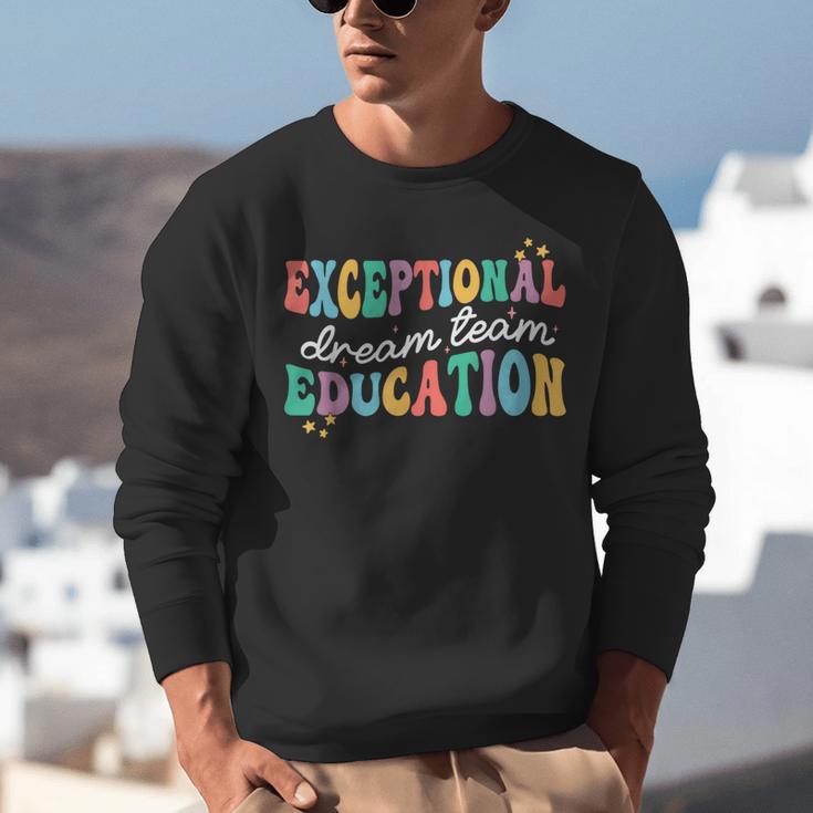 Exceptional Education Dream Team SPED ESE Teacher Autism Unisex Sweatshirt, funny gift Exceptional Education Dream Team SPED ESE Teacher Autism Unisex Sweatshirt, funny gift