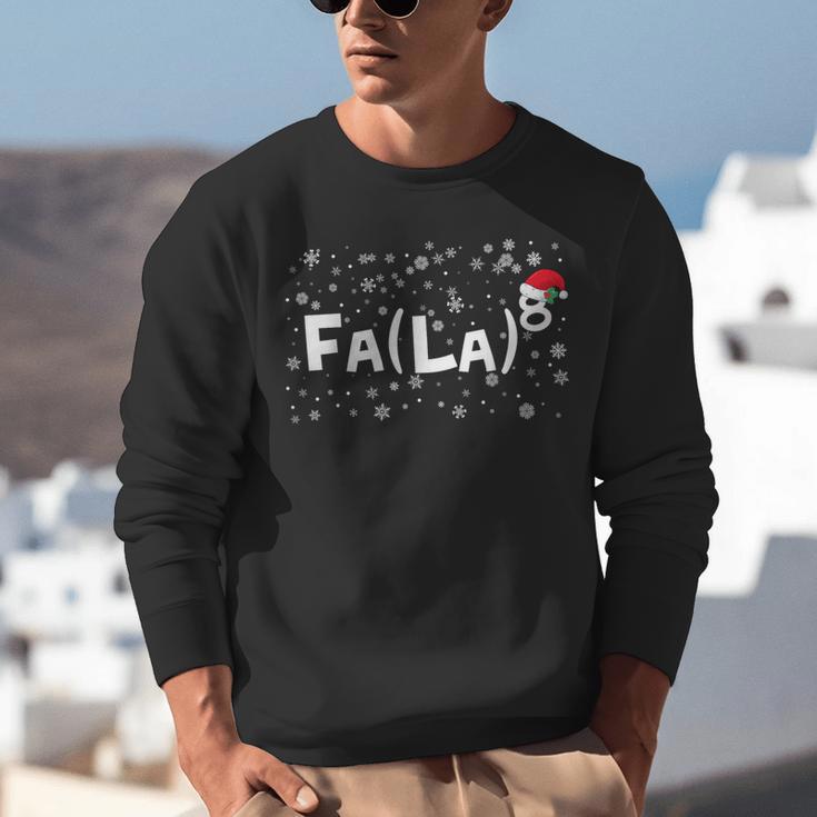 FA LA8 Christmas Santa Fa La Math Teacher Mathematic Unisex Sweatshirt, funny gift FA LA8 Christmas Santa Fa La Math Teacher Mathematic Unisex Sweatshirt, funny gift