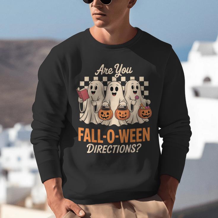 Are You Fall O Ween Directions Teacher Halloween Boo Ghost Unisex Sweatshirt, funny gift Are You Fall O Ween Directions Teacher Halloween Boo Ghost Unisex Sweatshirt, funny gift