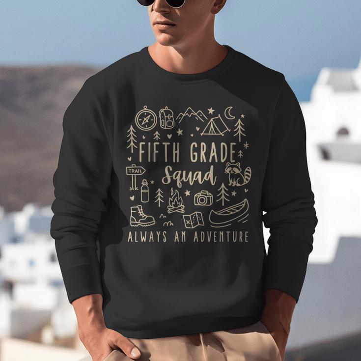 Fifth Grade Squad Adventure Camping 5th Grade Teacher Kids Unisex Sweatshirt, funny gift Fifth Grade Squad Adventure Camping 5th Grade Teacher Kids Unisex Sweatshirt, funny gift