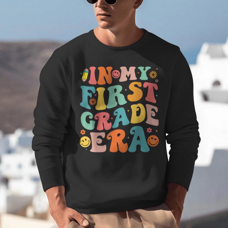 In My First Grade Era 1st Grade Teacher Back To School Unisex Sweatshirt, First Grade Teacher Sweatshirts, funny gift In My First Grade Era 1st Grade Teacher Back To School Unisex Sweatshirt, First Grade Teacher Sweatshirts, funny gift