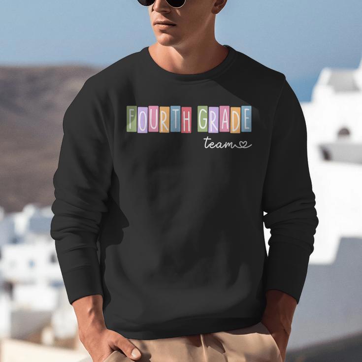 Fourth Grade Team 4th Grade Teacher Girls Boys Unisex Sweatshirt, 4th Grade Teacher Sweatshirts, funny gift Fourth Grade Team 4th Grade Teacher Girls Boys Unisex Sweatshirt, 4th Grade Teacher Sweatshirts, funny gift
