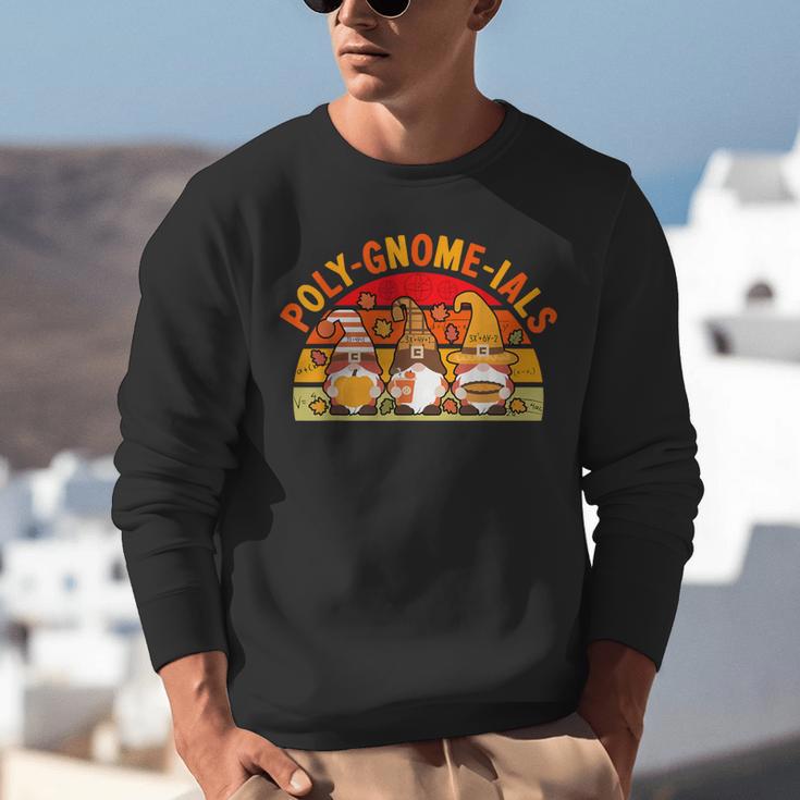 Fun Polynomial Calculus Algebra Poly-Gnome-Ials Math Teacher Unisex Sweatshirt, funny gift