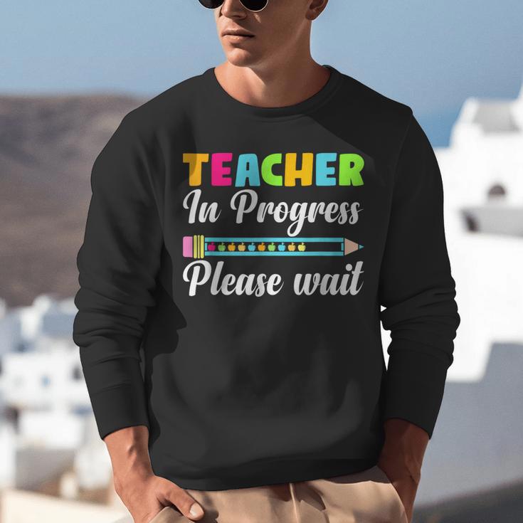Future Teacher Cool Teacher In Progress Please Wait Unisex Sweatshirt, Future Teacher Sweatshirts, funny gift Future Teacher Cool Teacher In Progress Please Wait Unisex Sweatshirt, Future Teacher Sweatshirts, funny gift