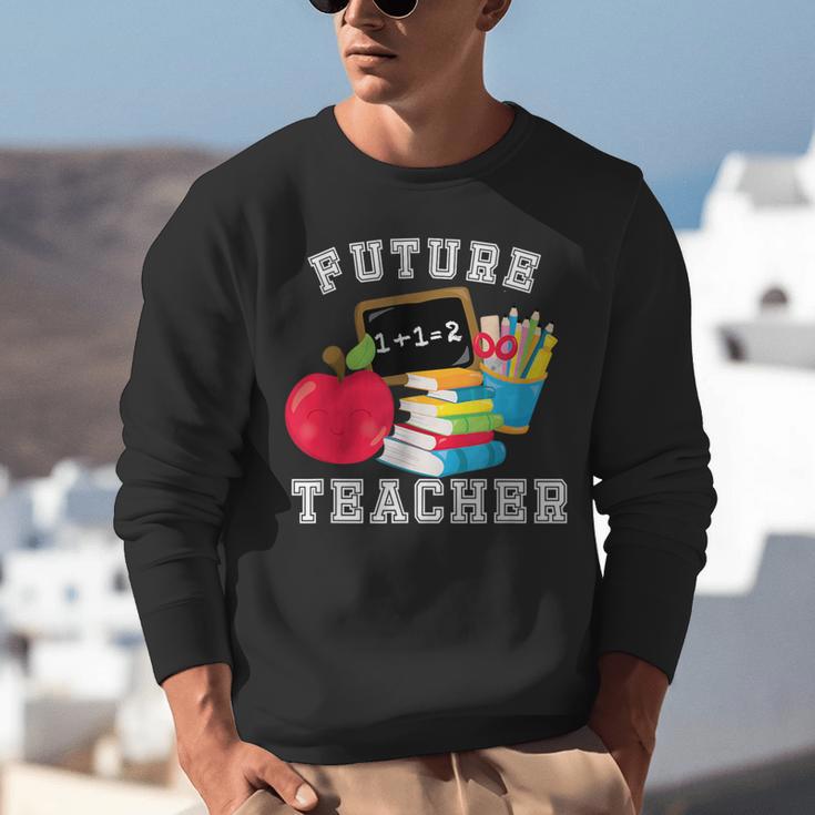 Future Teacher Costume For Adults And Kids T-Shirt Unisex Sweatshirt, Future Teacher Sweatshirts, funny gift