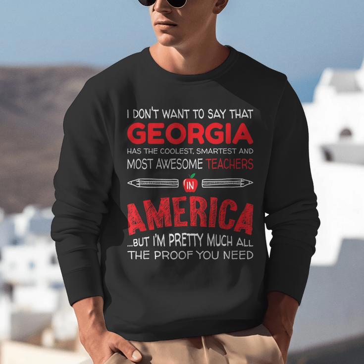 Georgia Teachers Classroom Tshirt Unisex Sweatshirt, funny gift