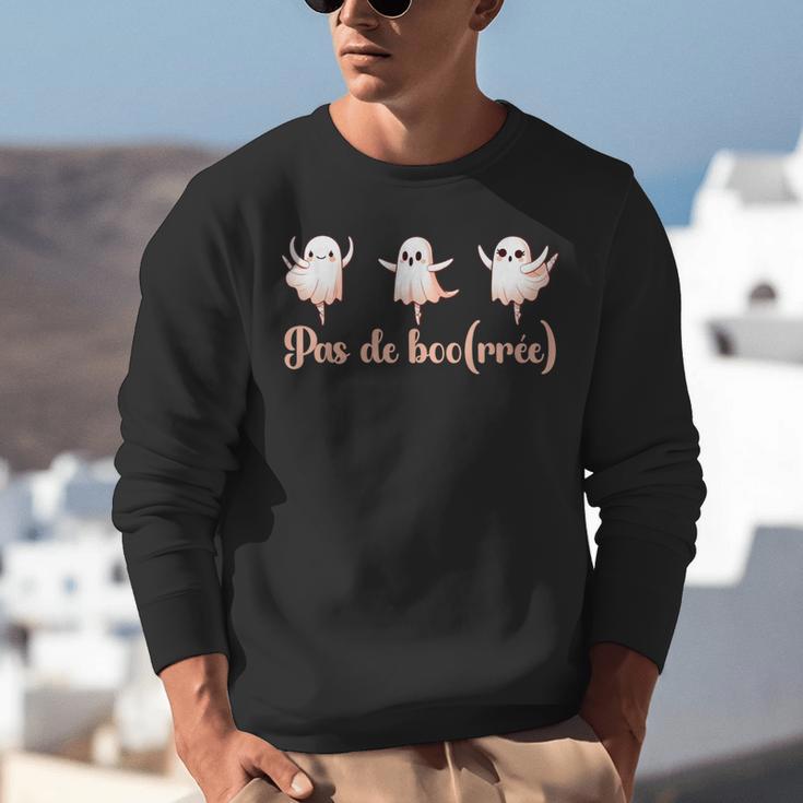 Ghost Ballet Dancer Halloween Dance Teacher Pas De Boo-Rée Unisex Sweatshirt, funny gift Ghost Ballet Dancer Halloween Dance Teacher Pas De Boo-Rée Unisex Sweatshirt, funny gift