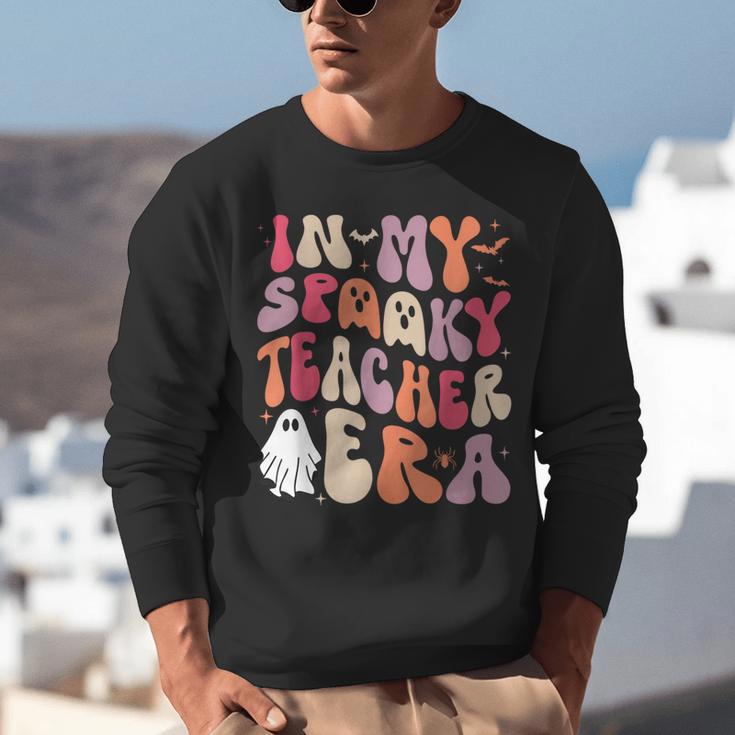 Groovy In My Spooky Teacher Era Halloween Party Boo Unisex Sweatshirt, Groovy Teacher Sweatshirts, funny gift Groovy In My Spooky Teacher Era Halloween Party Boo Unisex Sweatshirt, Groovy Teacher Sweatshirts, funny gift