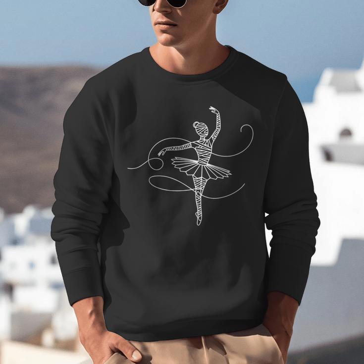 Halloween Ballet Mummy Ballerina Spooky Dance Teacher Women Unisex Sweatshirt, funny gift Halloween Ballet Mummy Ballerina Spooky Dance Teacher Women Unisex Sweatshirt, funny gift