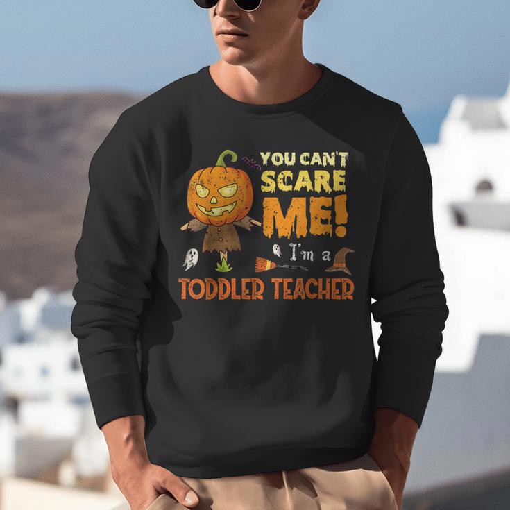Halloween You Can't Scare Toddler Teacher For Men Women Unisex Sweatshirt, funny gift Halloween You Can't Scare Toddler Teacher For Men Women Unisex Sweatshirt, funny gift