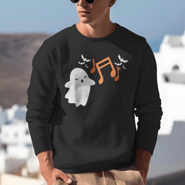 Halloween Music Note Ghost Teacher Fall Musical Instrument Unisex Sweatshirt, funny gift Halloween Music Note Ghost Teacher Fall Musical Instrument Unisex Sweatshirt, funny gift