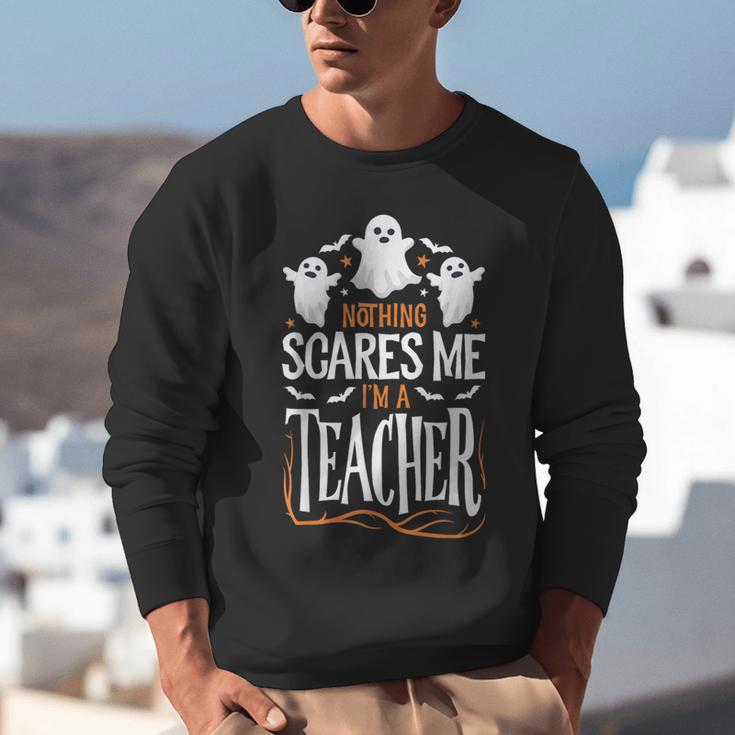 Halloween Teacher Nothing Scares Me Women Men Teachers Unisex Sweatshirt, funny gift Halloween Teacher Nothing Scares Me Women Men Teachers Unisex Sweatshirt, funny gift