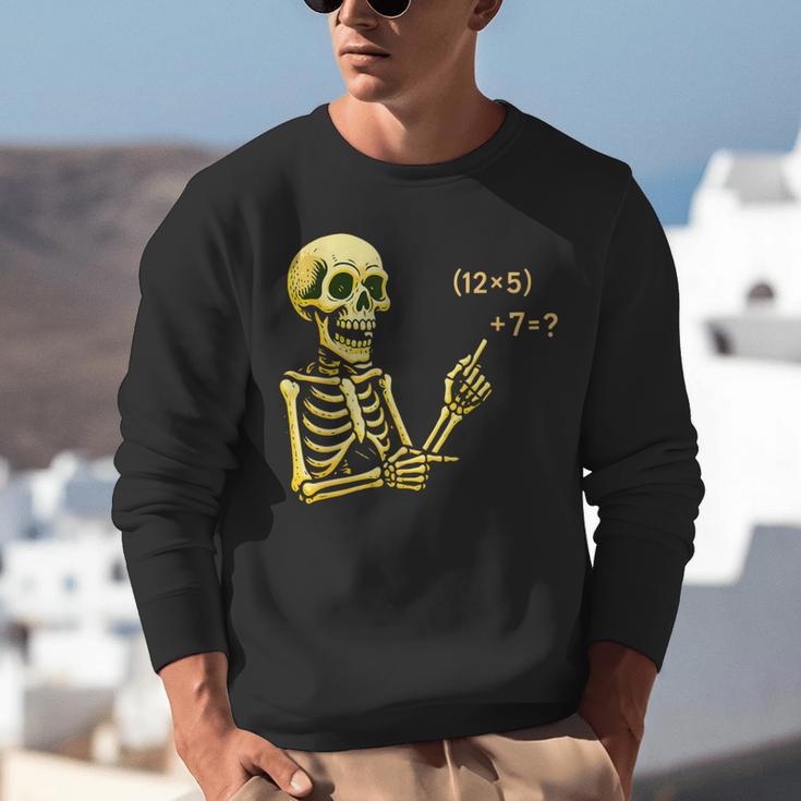 Halloween Teacher Six Seven 6 7 Skeleton Spooky Costume Unisex Sweatshirt, funny gift Halloween Teacher Six Seven 6 7 Skeleton Spooky Costume Unisex Sweatshirt, funny gift