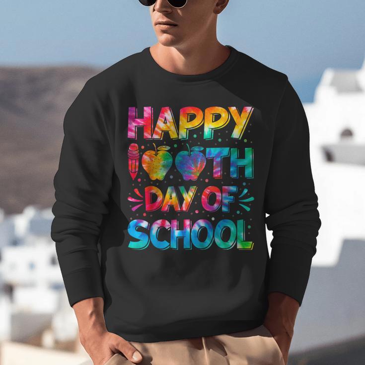 Happy 100th Day Of School Teacher Student 100 Days Tie Dye Men Women Kids Unisex Sweatshirt, funny gift Happy 100th Day Of School Teacher Student 100 Days Tie Dye Men Women Kids Unisex Sweatshirt, funny gift