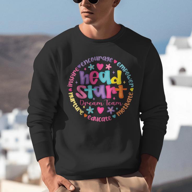 Head Start Dream Team Squad Teacher Headstart Back To School Unisex Sweatshirt, funny gift Head Start Dream Team Squad Teacher Headstart Back To School Unisex Sweatshirt, funny gift
