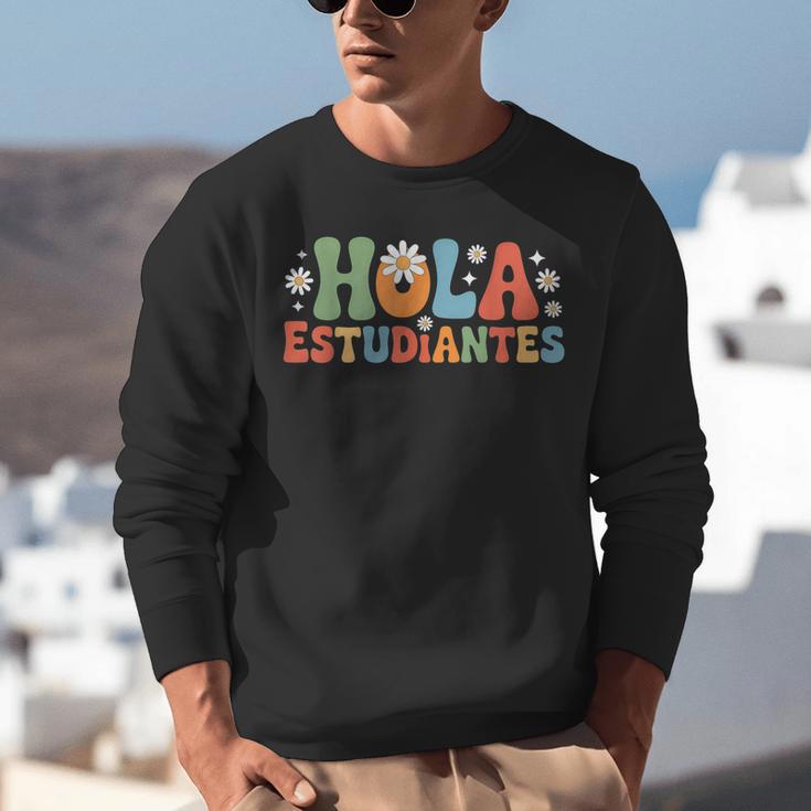 Hola Estudiantes Spanish Teacher Unisex Sweatshirt, funny gift Hola Estudiantes Spanish Teacher Unisex Sweatshirt, funny gift