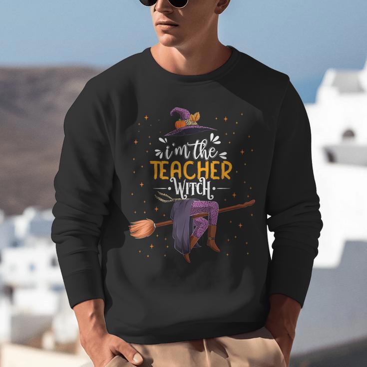 Im The Teacher Witch Halloween Matching Group Costume Unisex Sweatshirt, funny gift Im The Teacher Witch Halloween Matching Group Costume Unisex Sweatshirt, funny gift