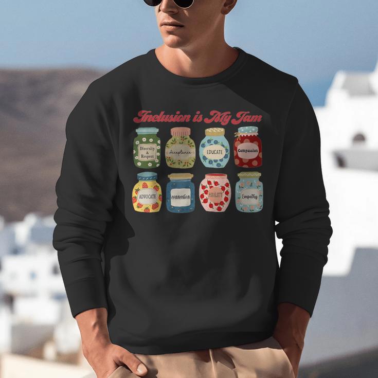 Inclusion Is My Jam Special Education Teacher Autism Unisex Sweatshirt, funny gift Inclusion Is My Jam Special Education Teacher Autism Unisex Sweatshirt, funny gift