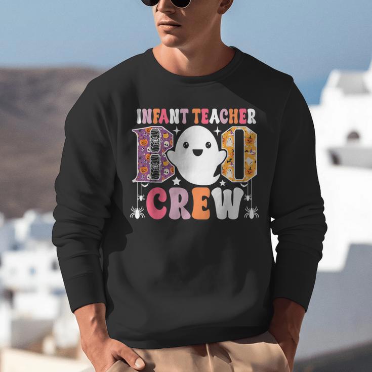 Infant Teacher Boo Crew Halloween Costume Unisex Sweatshirt, funny gift
