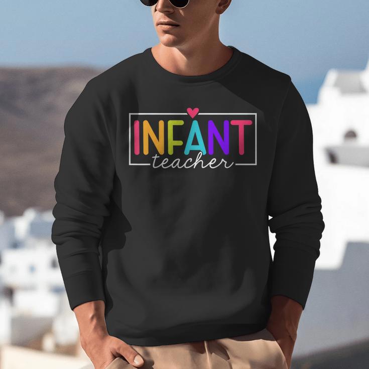 Infant Teacher Daycare Provider Childcare Teacher Unisex Sweatshirt, funny gift