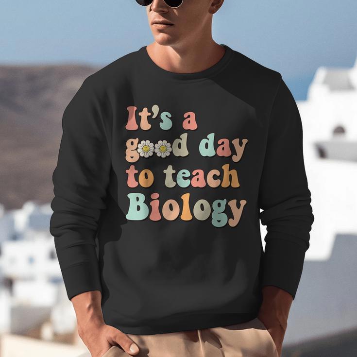 It's A Good Day To Teach Biology Biology Teacher Unisex Sweatshirt, funny gift It's A Good Day To Teach Biology Biology Teacher Unisex Sweatshirt, funny gift