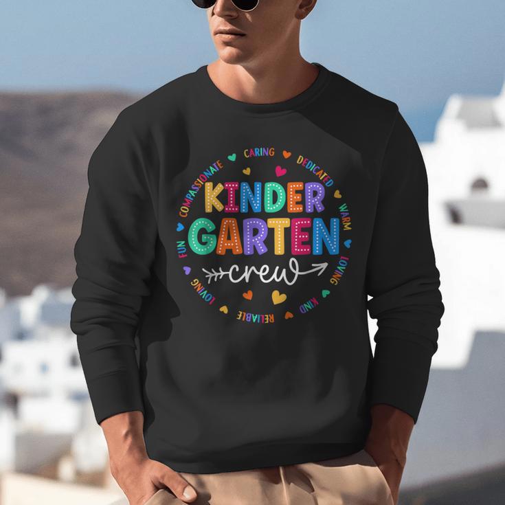 Kindergarten Crew Back To School Kindergarten Teacher Kids Unisex Sweatshirt, funny gift Kindergarten Crew Back To School Kindergarten Teacher Kids Unisex Sweatshirt, funny gift