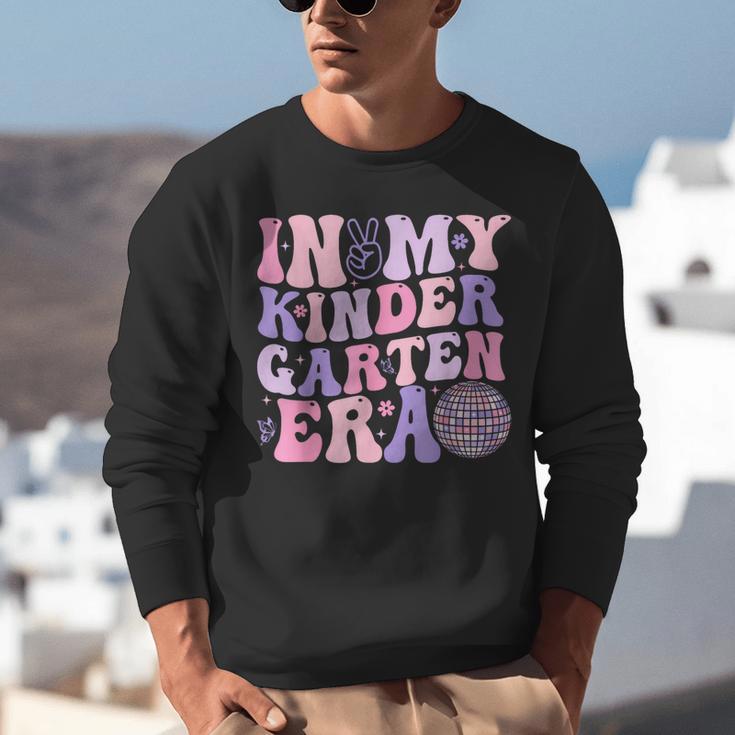 In My Kindergarten Era Teacher Kids Back To School Kinder Unisex Sweatshirt, funny gift