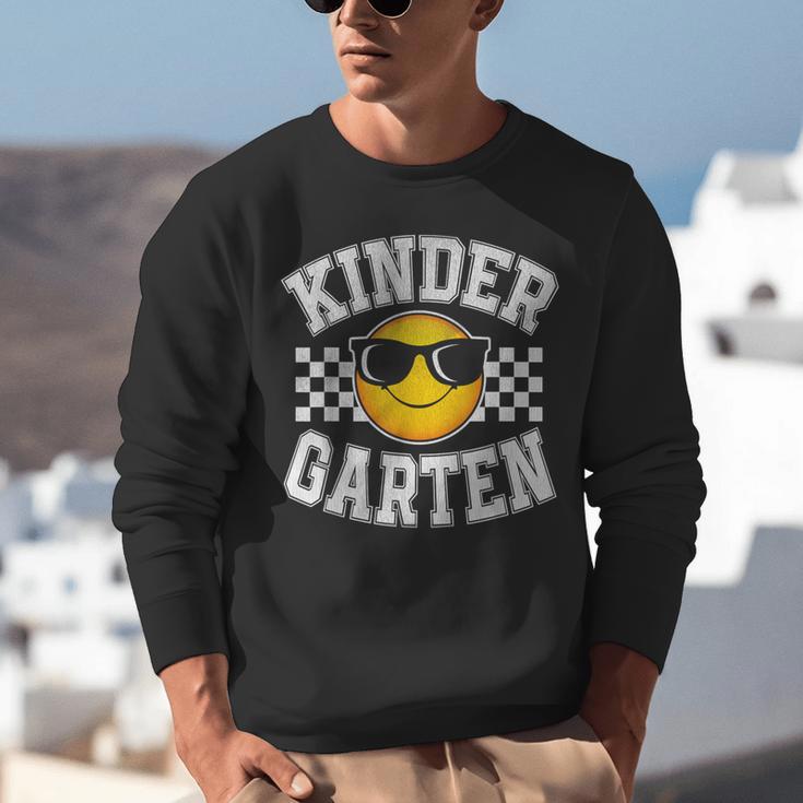 Kindergarten Teacher First Day Of Kinder Back To School Unisex Sweatshirt, funny gift Kindergarten Teacher First Day Of Kinder Back To School Unisex Sweatshirt, funny gift