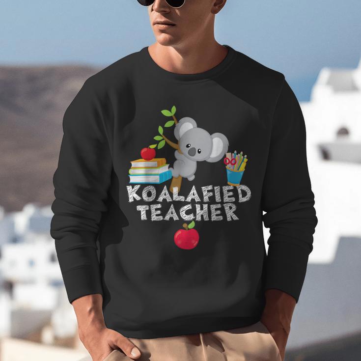 Koalafied Teacher Proud School Teacher Koala Cute T-Shirt Unisex Sweatshirt, funny gift Koalafied Teacher Proud School Teacher Koala Cute T-Shirt Unisex Sweatshirt, funny gift
