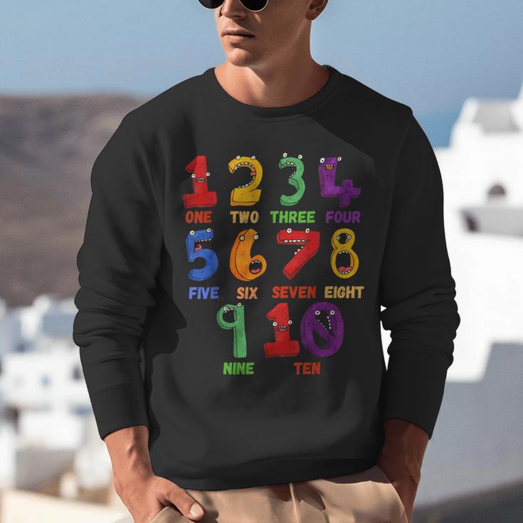 Learning Math Numbers Counting Back To School Teacher For Men Women Girls Kids Unisex Sweatshirt, funny gift Learning Math Numbers Counting Back To School Teacher For Men Women Girls Kids Unisex Sweatshirt, funny gift
