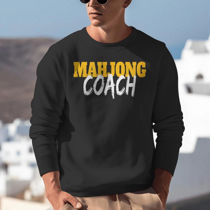 Mahjong Coach Coaching Trainer Teacher Unisex Sweatshirt, funny gift Mahjong Coach Coaching Trainer Teacher Unisex Sweatshirt, funny gift
