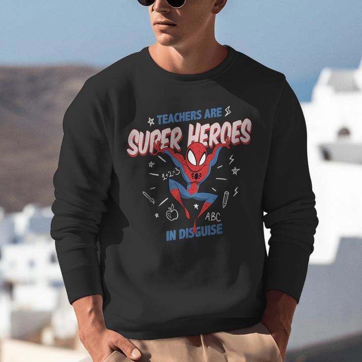 Marvel Spider-Man Teachers Are Super Heroes Unisex Sweatshirt, funny gift