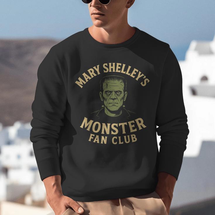 Mary Shelley's Monster Fan Club Gothic Horror Parody Unisex Sweatshirt, funny gift