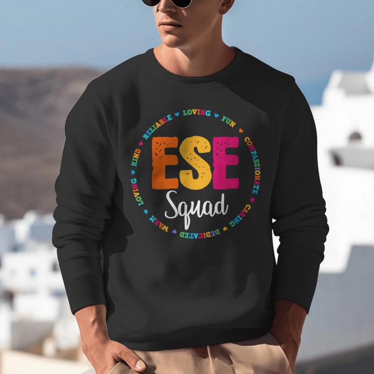 Matching ESE Squad First Last Day Team Teacher Student Tribe Unisex Sweatshirt, funny gift