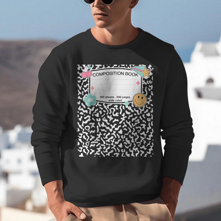 Matching Group Halloween Teacher Composition Book Notebook Unisex Sweatshirt, funny gift Matching Group Halloween Teacher Composition Book Notebook Unisex Sweatshirt, funny gift