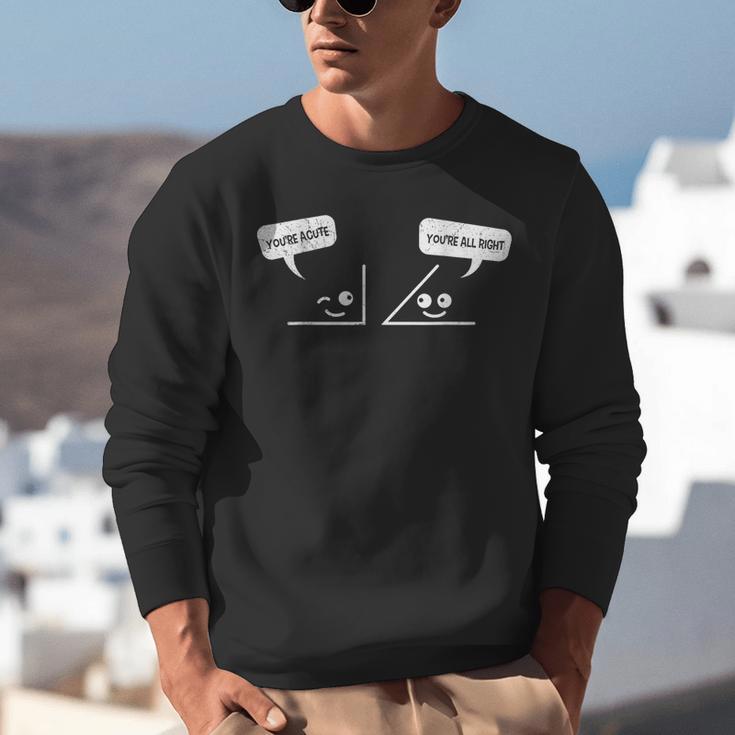 Math Saying You Are Acute Algebra Maths Teacher For Men Women Unisex Sweatshirt, funny gift Math Saying You Are Acute Algebra Maths Teacher For Men Women Unisex Sweatshirt, funny gift