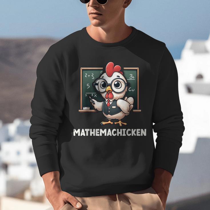 Math Teacher Chicken Mathemachicken Pun Unisex Sweatshirt, funny gift Math Teacher Chicken Mathemachicken Pun Unisex Sweatshirt, funny gift