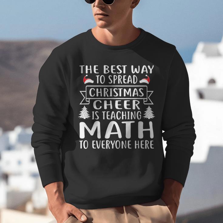 Math Teacher Christmas Mathematics Teacher Unisex Sweatshirt, funny gift Math Teacher Christmas Mathematics Teacher Unisex Sweatshirt, funny gift