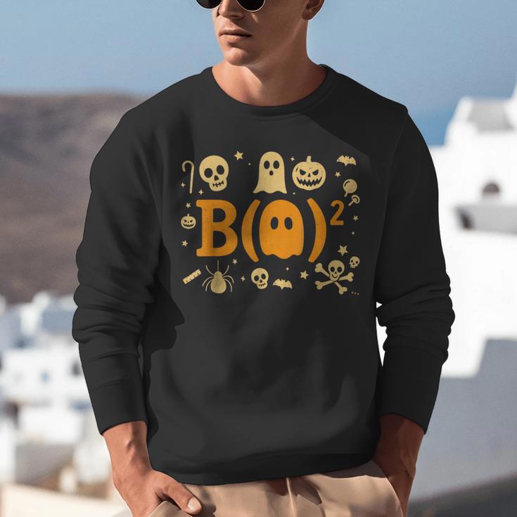 Math Teacher Ghost Shirt Cute Spooky Teacher Halloween Unisex Sweatshirt, funny gift