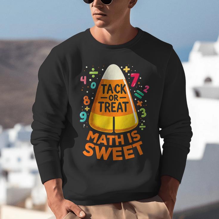 Math Teacher Halloween Costume Trick Or Treat Math Sweet Unisex Sweatshirt, funny gift Math Teacher Halloween Costume Trick Or Treat Math Sweet Unisex Sweatshirt, funny gift