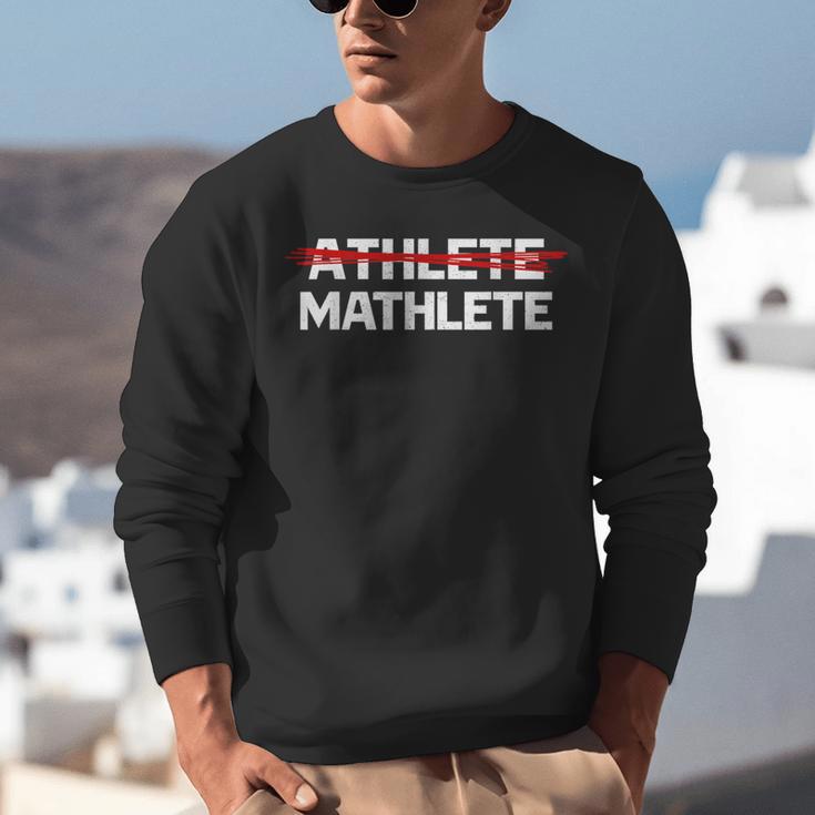 Mathlete For Math Team Students Algebra Math Teacher Unisex Sweatshirt, funny gift
