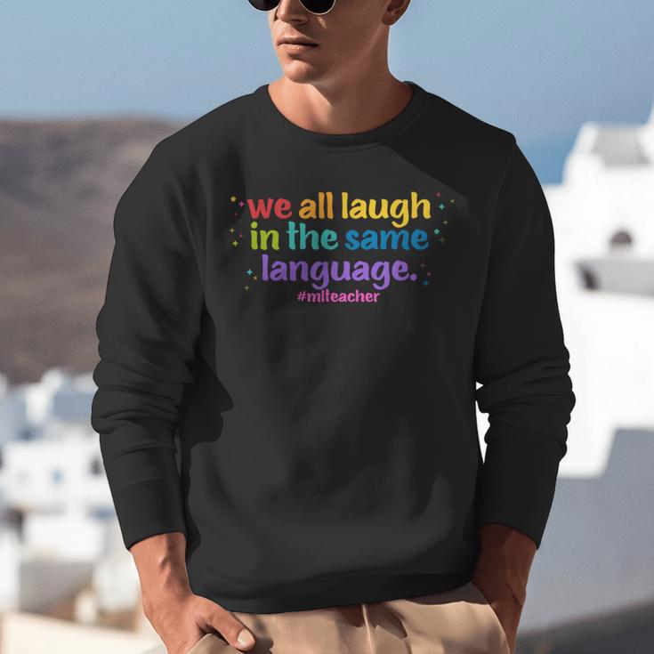 ML Teacher Unisex Sweatshirt, funny gift ML Teacher Unisex Sweatshirt, funny gift
