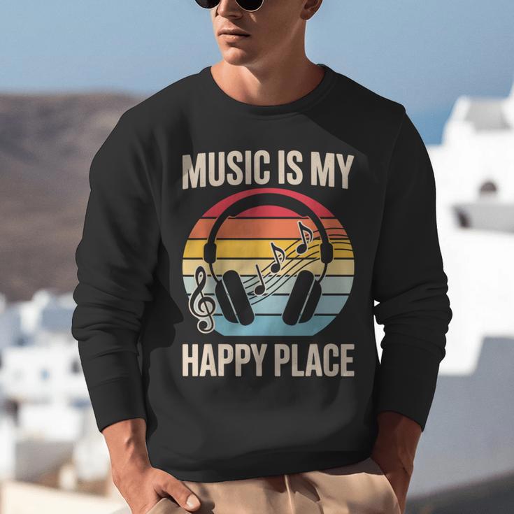 Music For Men Women Music Teacher Music Lover Unisex Sweatshirt, funny gift