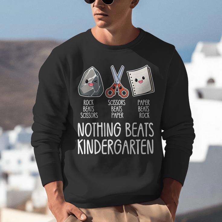 Nothing Beats Kindergarten Back To School Kid Teacher Unisex Sweatshirt, funny gift Nothing Beats Kindergarten Back To School Kid Teacher Unisex Sweatshirt, funny gift
