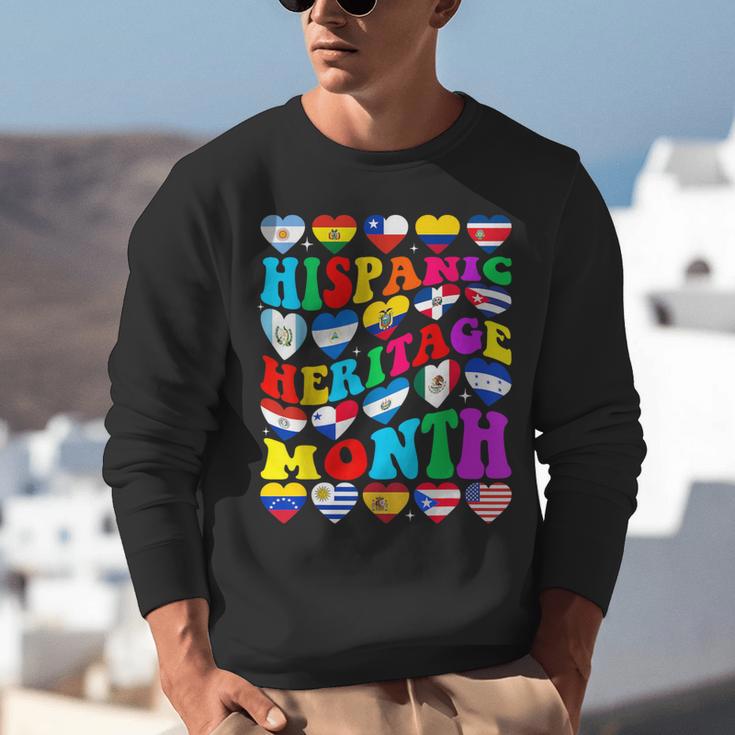 Hispanic Heritage Month 2025 Latino Puerto Rico Teacher Kids Unisex Sweatshirt, funny gift Hispanic Heritage Month 2025 Latino Puerto Rico Teacher Kids Unisex Sweatshirt, funny gift