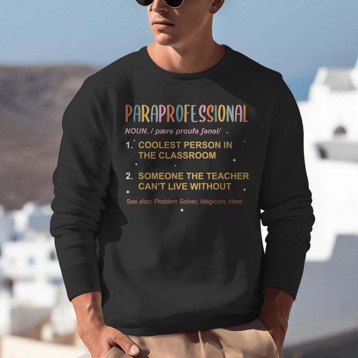Paraprofessional Teacher Para Sped Ed Parapro Unisex Sweatshirt, funny gift Paraprofessional Teacher Para Sped Ed Parapro Unisex Sweatshirt, funny gift