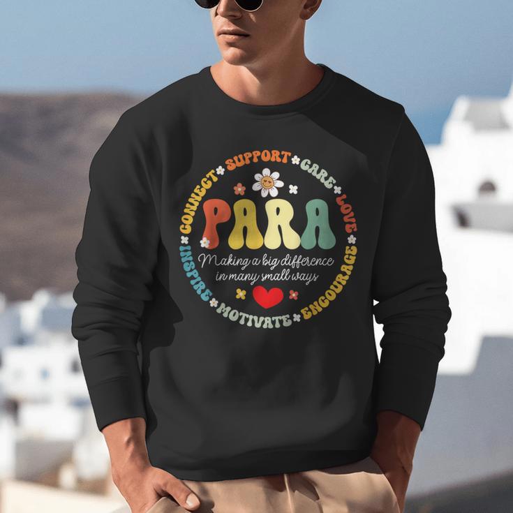 Paras Make It Possible Paraprofessional Teacher Assistant Unisex Sweatshirt, funny gift Paras Make It Possible Paraprofessional Teacher Assistant Unisex Sweatshirt, funny gift